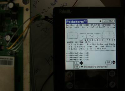 Reuse your old Palm as Serial Console