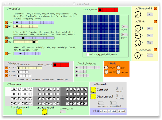 Another possibility to control PixelController, using the simple TCP protocol with NetCat: